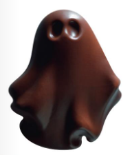Halloween chocolate ganache (set of 6 wrappers)
