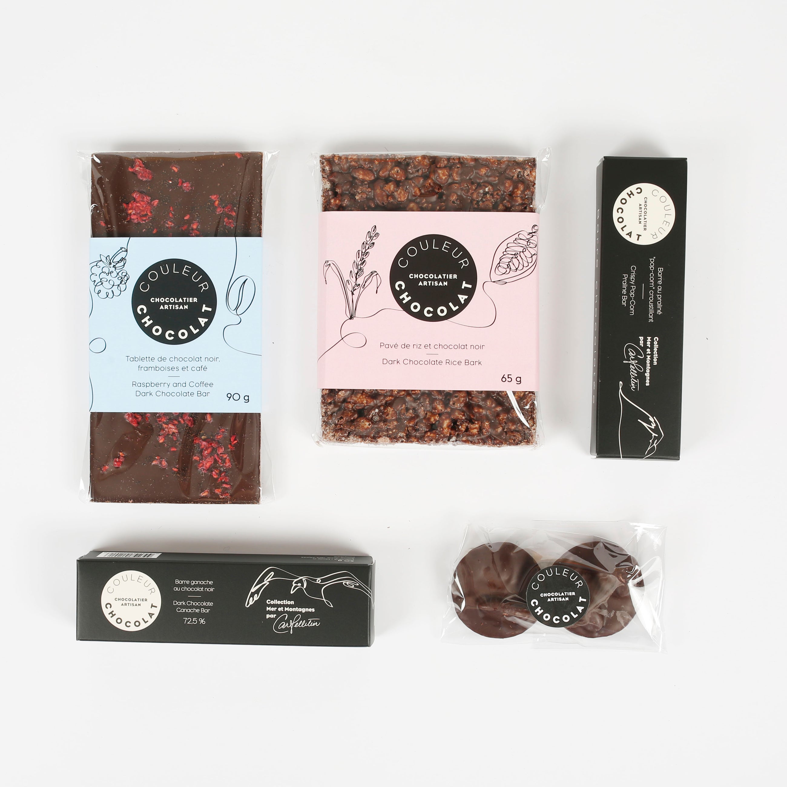 Ensemble « Découverte chocolat noir »