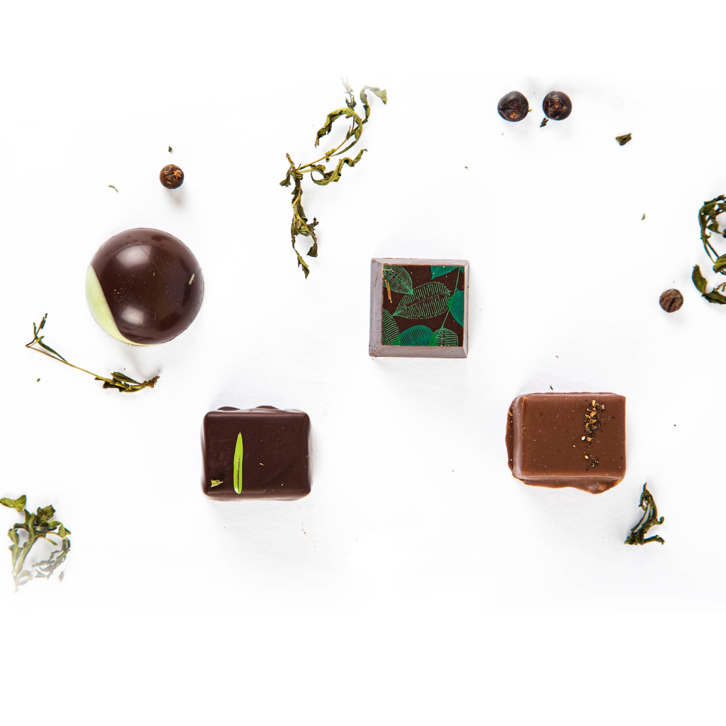 Chocolats forestiers, collection voyageur