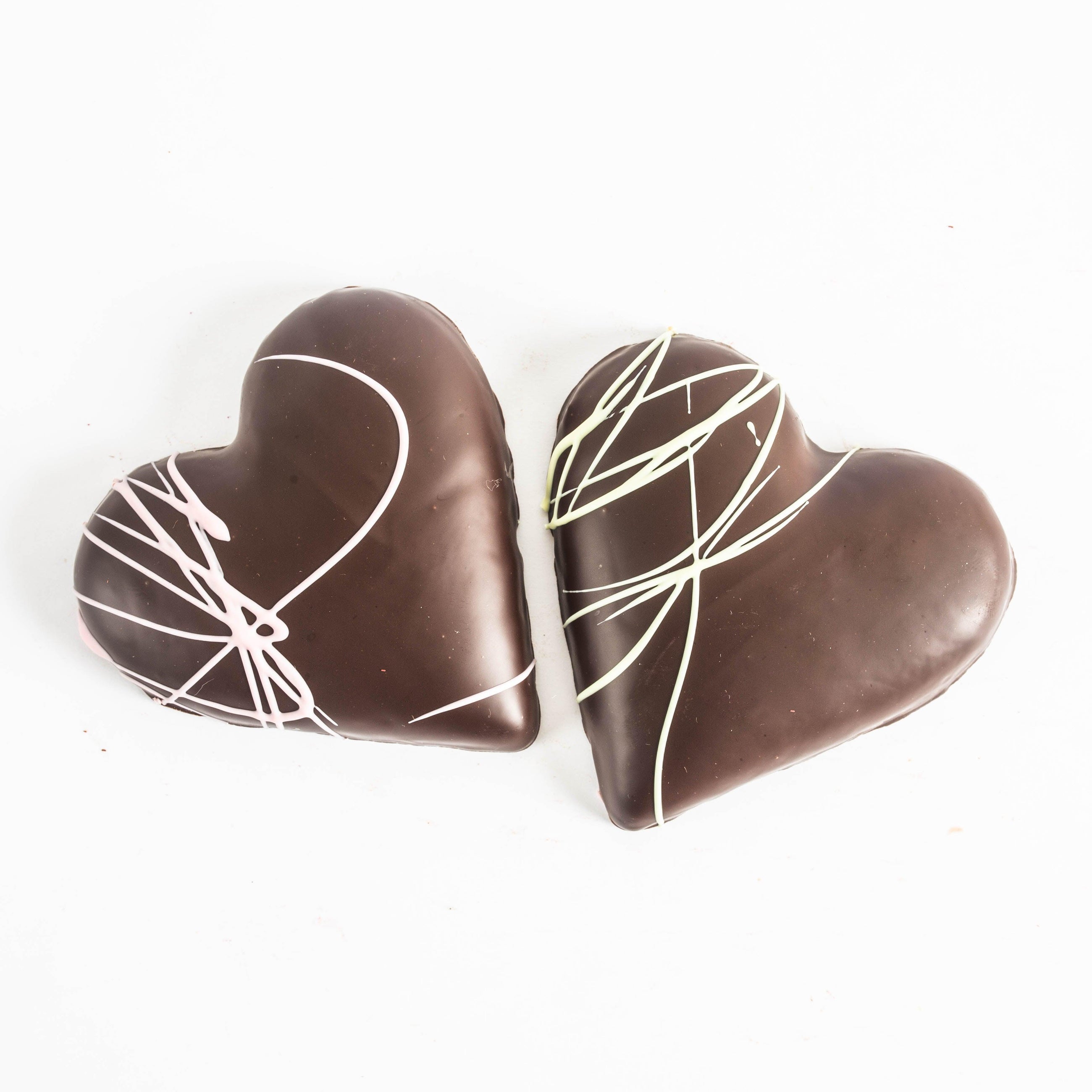 Coeur à la guimauve à la framboise