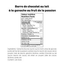 Barre au fruit de la passion