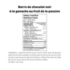 Barre au fruit de la passion