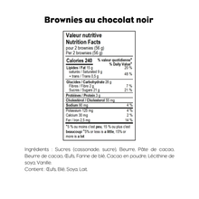 Brownies au chocolat