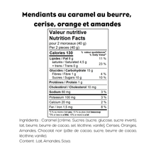 Mendiants caramel et cie
