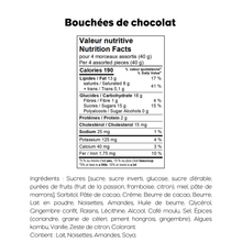 Coffret de 85 morceaux de chocolat