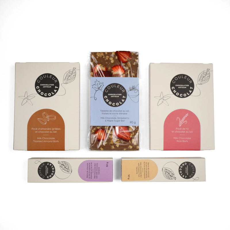 Ensemble « Découverte chocolat au lait »