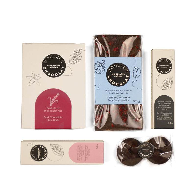 Ensemble « Découverte chocolat noir »