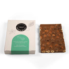 Pavé de noisettes grillées et chocolat