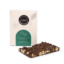 Pavé de noisettes grillées et chocolat