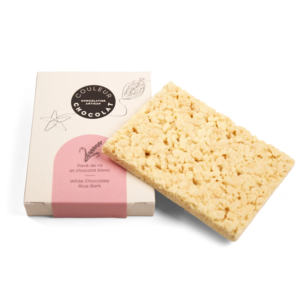 Pavé de riz et chocolat