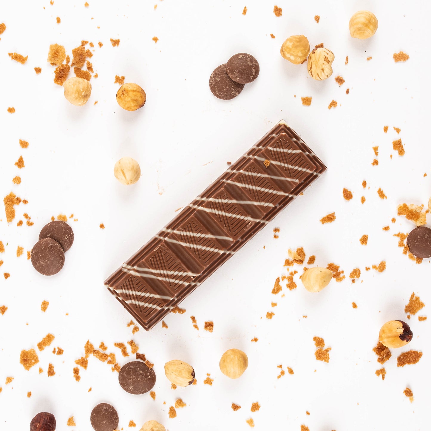 Hazelnut praline bar
