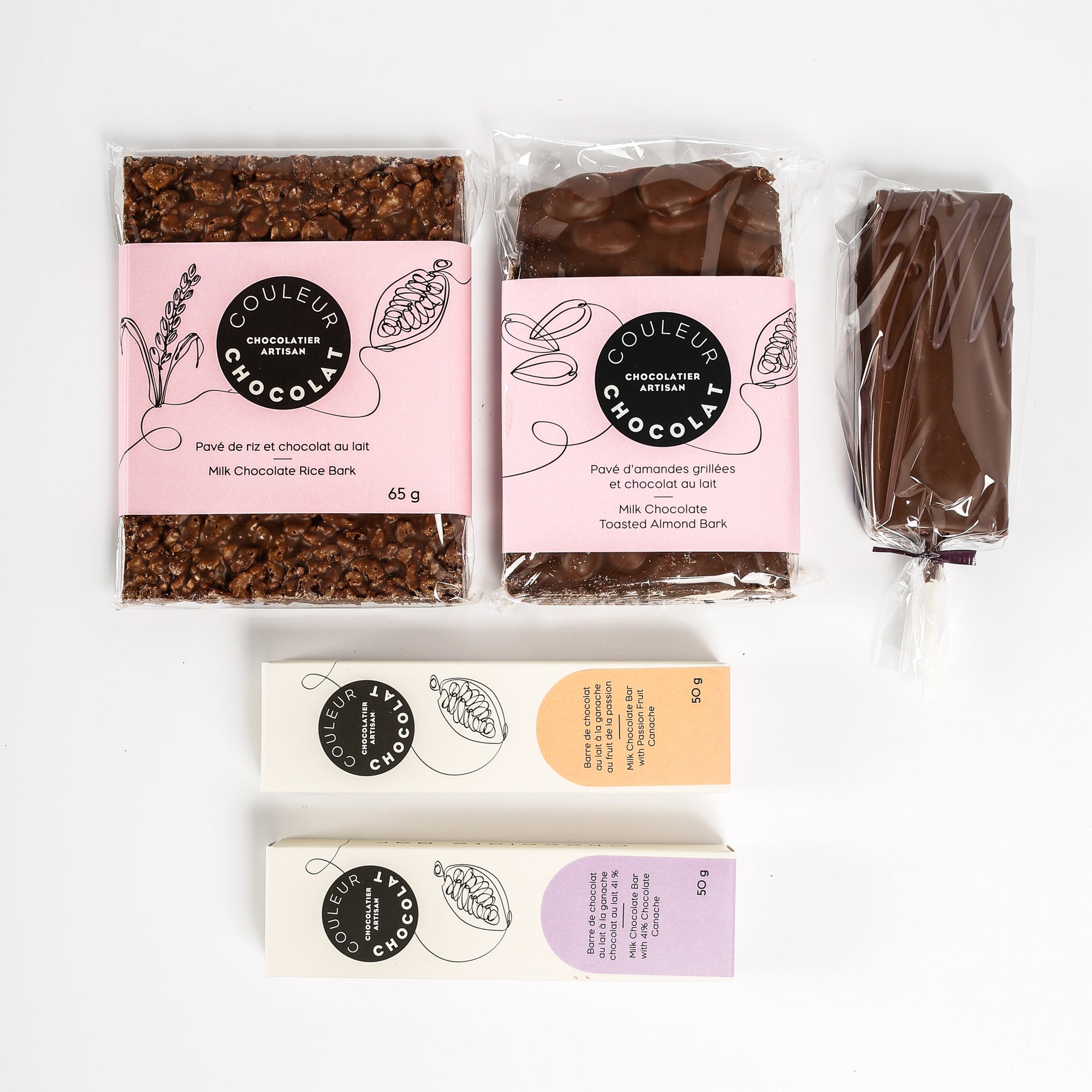 Ensemble « Découverte chocolat au lait »