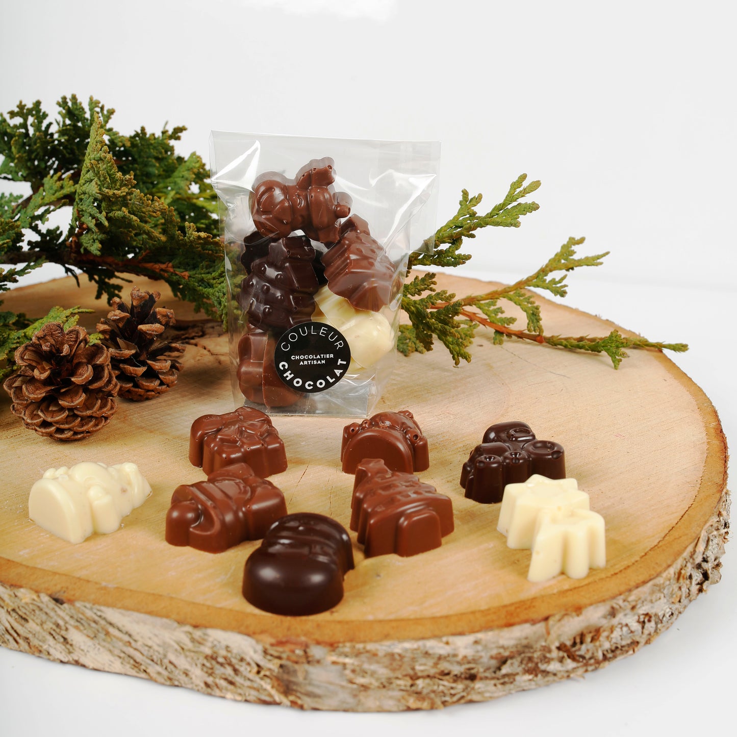 Halloween chocolate ganache (set of 6 wrappers)