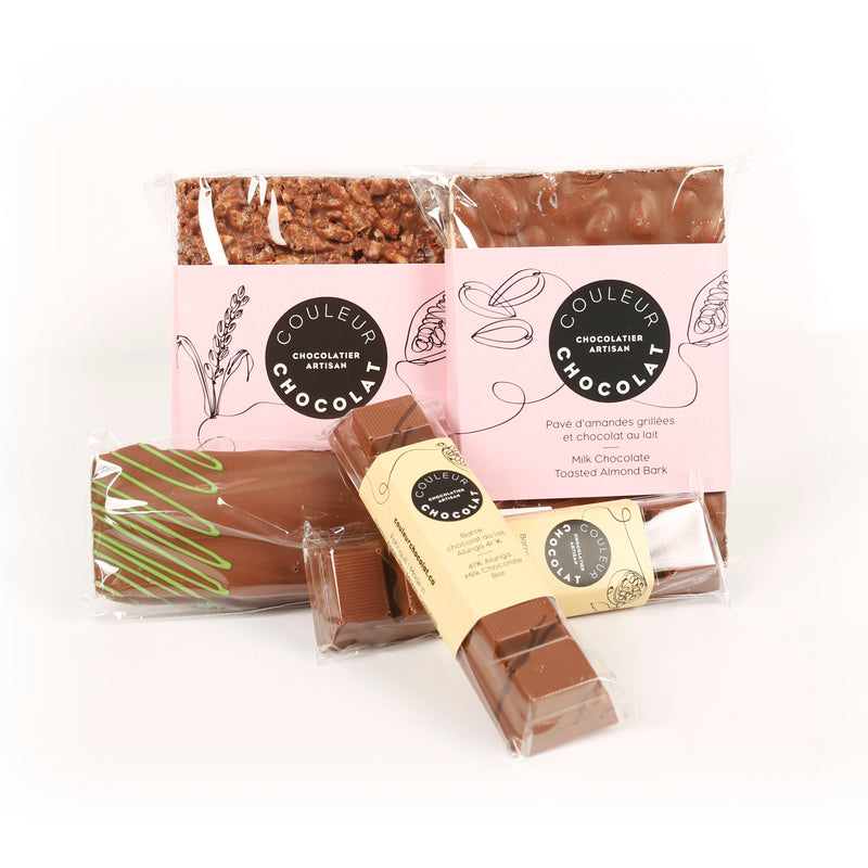 Ensemble « Découverte chocolat au lait »