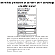 Balai à la guimauve maison et caramel salé