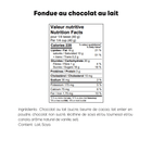 Chocolate fondue