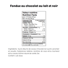 Chocolate fondue
