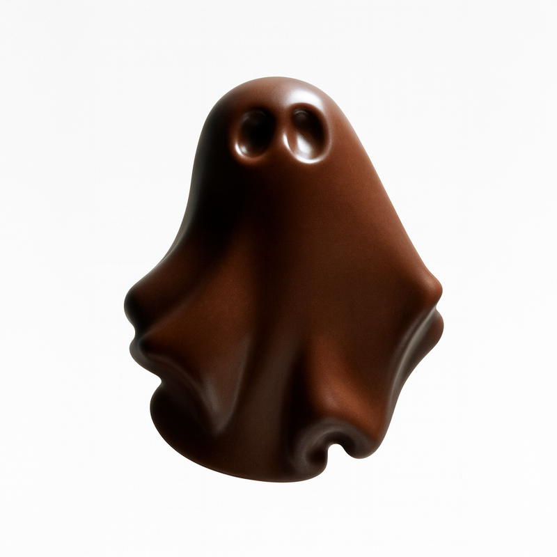 Fantôme à la guimauve à l'orange