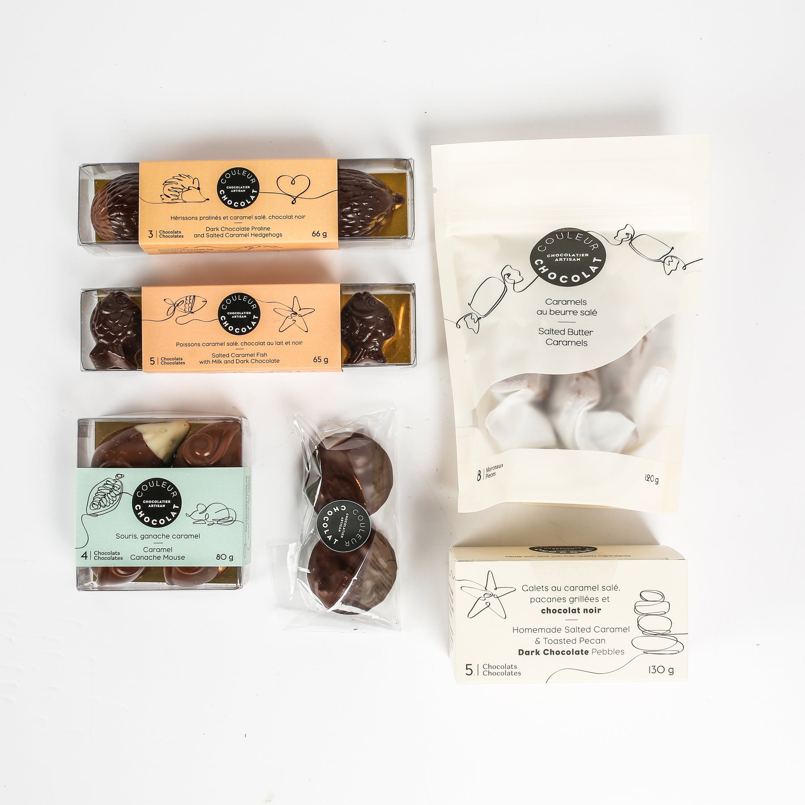 Ensemble Fou du caramel