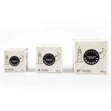 Boxes of chocolate bites