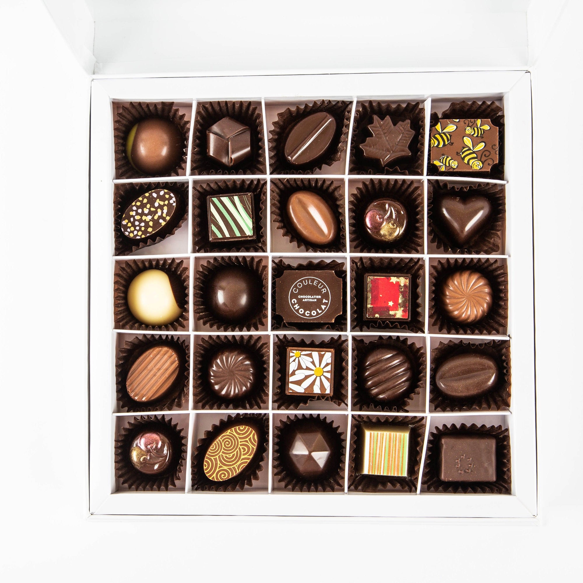 Box of 25 chocolates