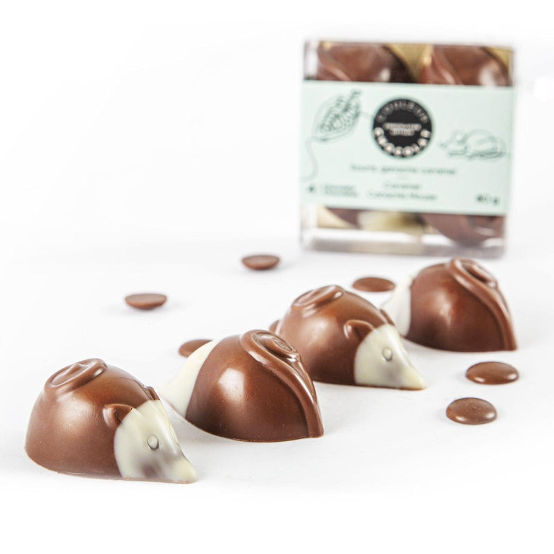 Souris à la ganache au caramel