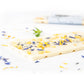 White chocolate bar, passion fruit and wild mint