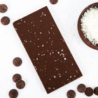 Dark chocolate and fleur de sel bar