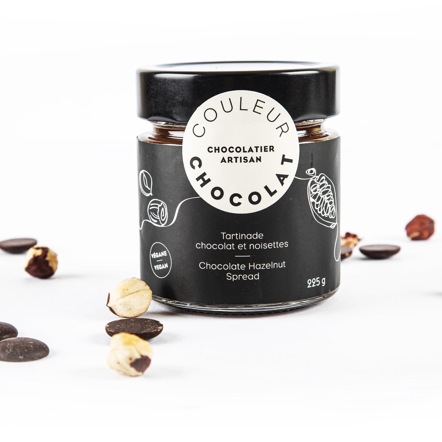 Chocolate and hazelnut spread