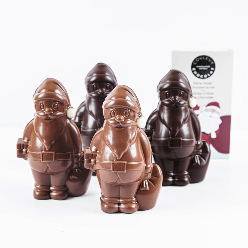 chocolate santa claus